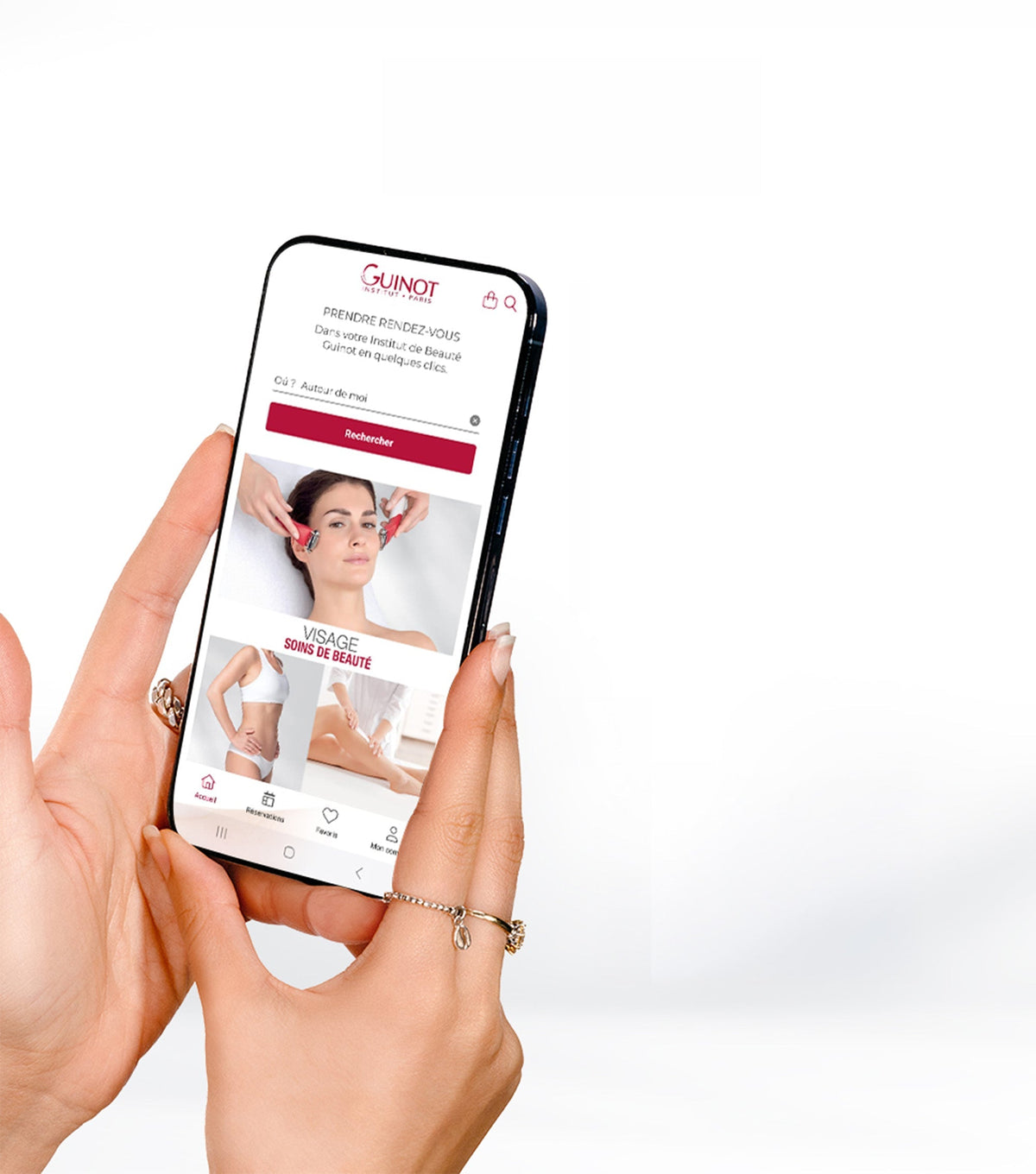 New "Guinot - Mon Institut" mobile application